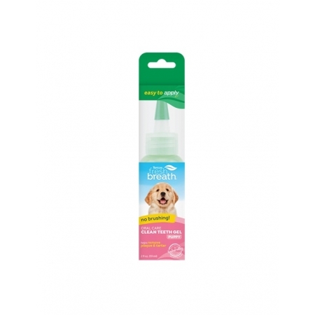 TROPICLEAN Fresh breath Puppies – Почистващ гел против зъбен камък и плака 59 ml