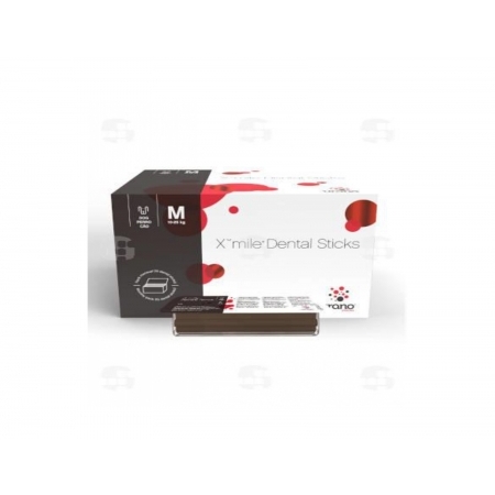 Xmile Активни дентални пръчици_Размер М /10 - 25Kg/ 100% СТУДЕНО ПРЕСОВАН НАТУРАЛЕН ПРОДУКТ - 15 бр.