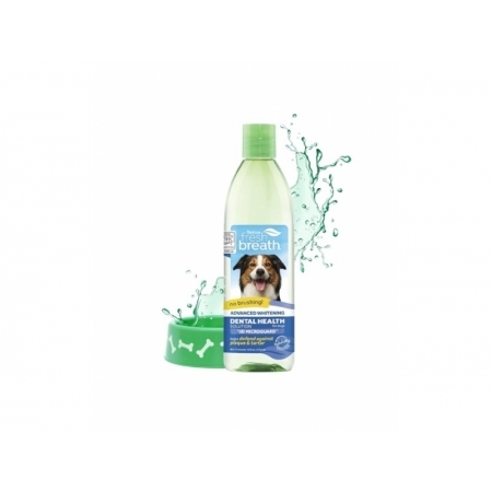 TROPICLEAN ADVANCED WHITENING – ДОБАВКА ЗА ВОДА за подобряване дъха на домашния любимец , 473 мл